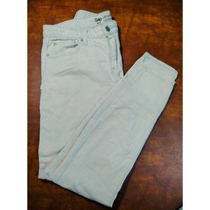 Gap Legging Skimmer Skinny Womens Size 2 Stretch Off White Denim Jeans CLEARANCE